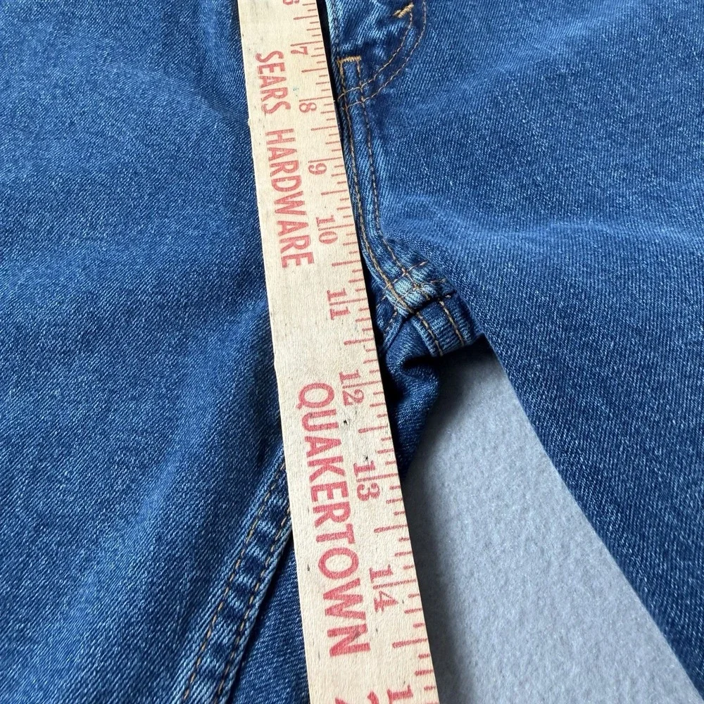 Levi's 505 Jeans Mens 34x27 Blue Denim Straight Leg Regular Fit Cotton Pant